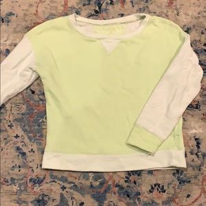 Bright green Calvin Klein crewneck